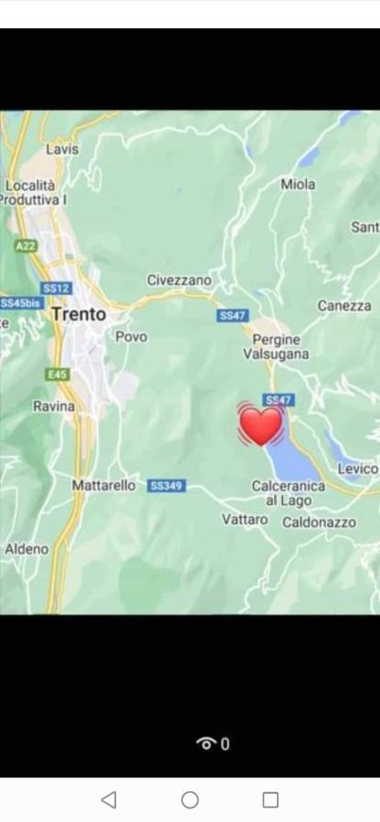 Ca' Dei Cigni Lägenhet Calceranica al Lago Exteriör bild